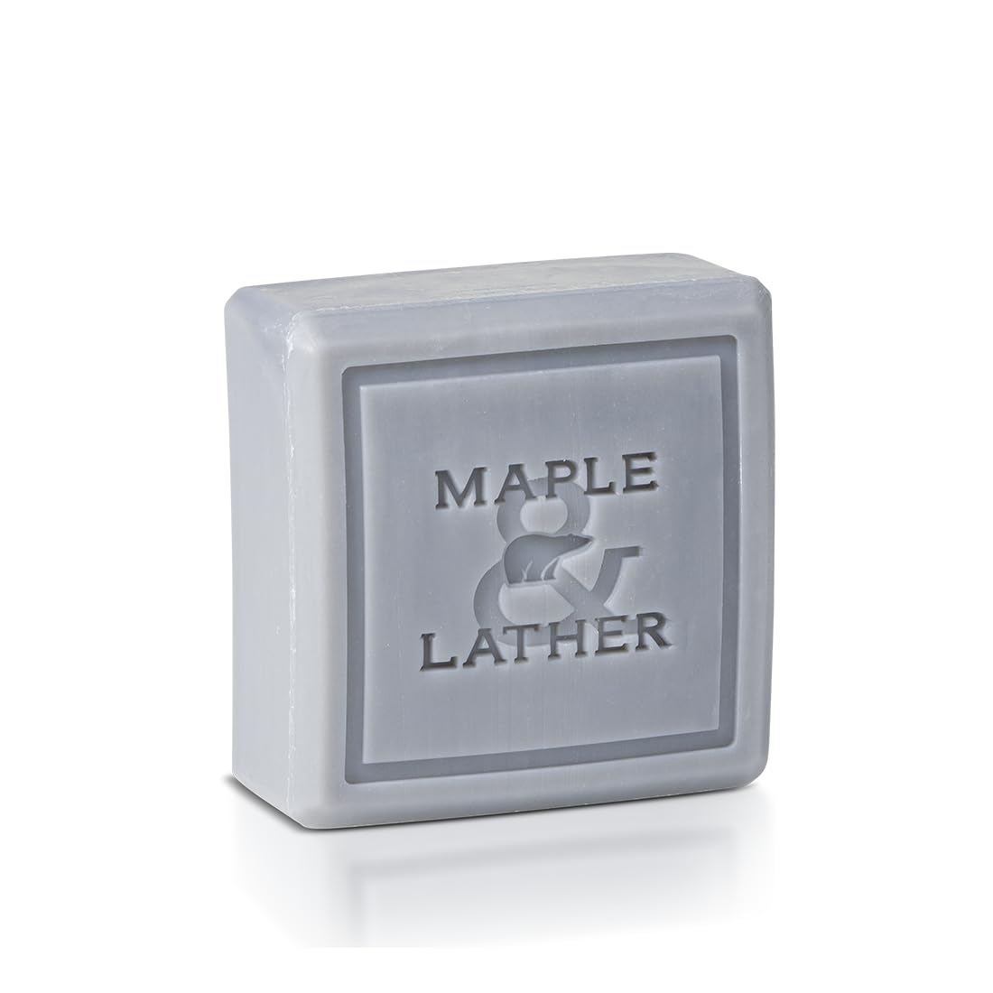Maple & Lather Triple-Milled Bar Soap – Alpine Cedar Scent, Shea Butter & Sustainably Sourced Palm Oil, Long-Lasting French Soap, 209g/7.4oz, Made in Provence, France